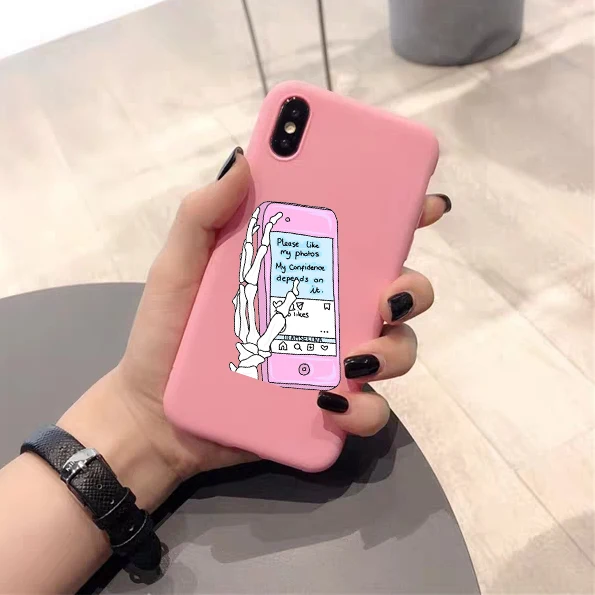 Retro Machine Soft Pink Phone Case for Huawei P10 PLUS P20 P30 PRO LITE Honor 10 8A 8X 9 9LITE Matte Harajuku Cases |