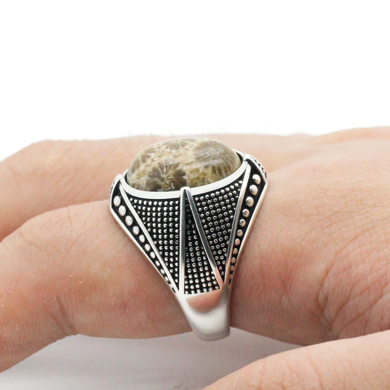 Sterling Silver Enamel, Hammered & Polished Ring (Size 6) Made In India  qr2700-6 - Walmart.com