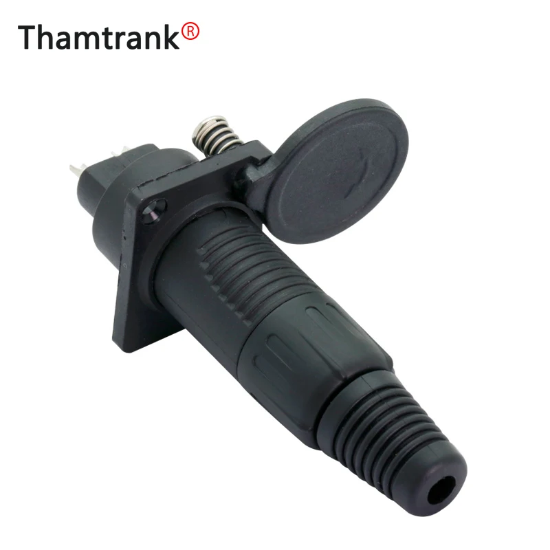 2шт/1 набор мужской и женский 3PIN XLR штекер + гнездо С Пылезащитным колпачком
