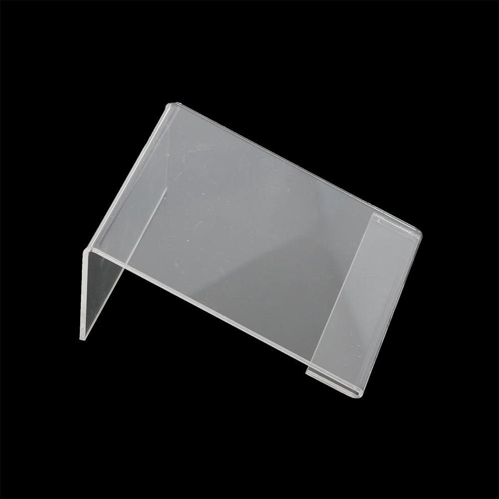 10x10cm Klar Transparent Plexiglas Schreibtisch Montieren Acryl Label  Halter Preis Display Stand|Frame| - AliExpress