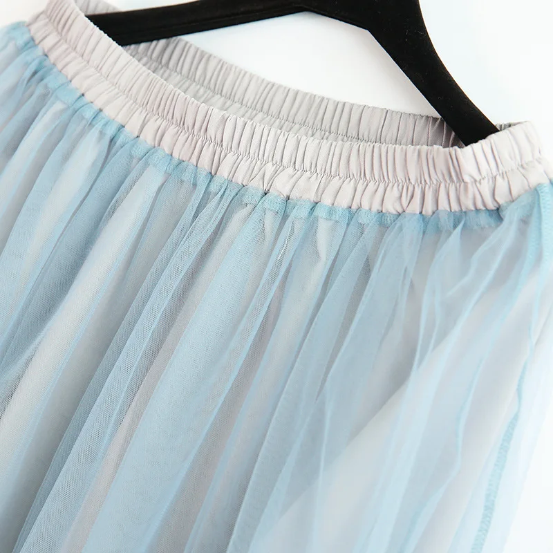 Zoj Japanese-style WOMEN'S Dress Yarn Skirt Autumn Fairy Skirt A- line Skirt New Style Gauze Skirt Currently Available Whol