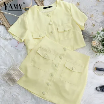 

2020 Summer skirt and top set two piece set women summer clothes 2 piece outfits for women skirt set for vacation