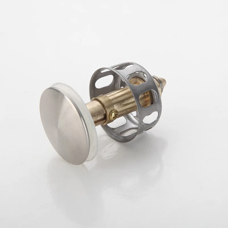 1PCS Basin Drains Universal Metal Filter Valve Pop-up Drainer Waste Stopper for Sink Basin Bathtub Bathroom Hardware Accessories