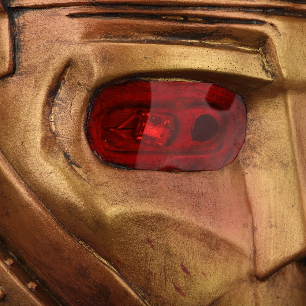 Anime Doom Patrol Mask Robotman LED Latex Helmet Halloween Superhero Mask Cosplay Prop (11)