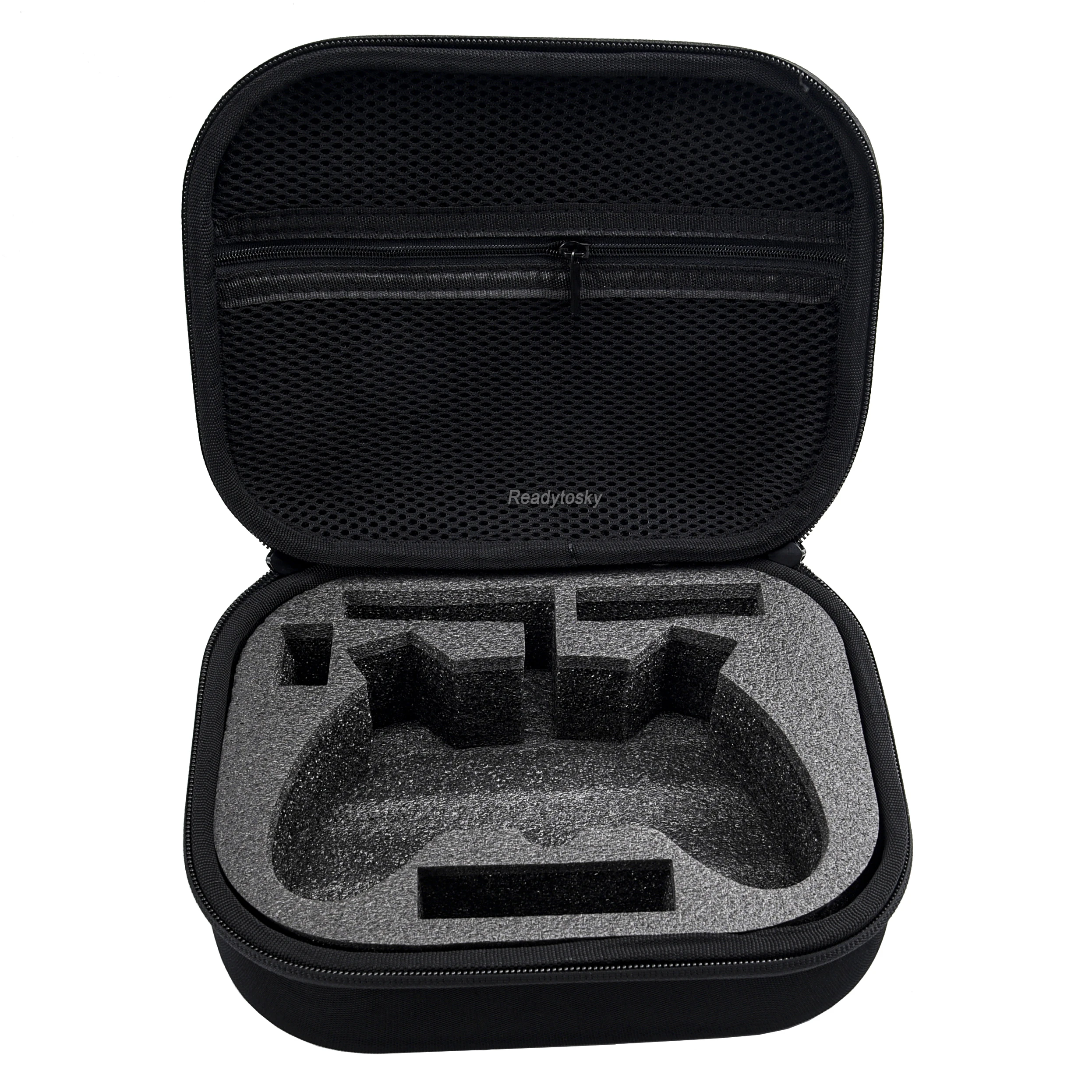 Écran FPV 5.8G 40CH avec récepteur diversité posé sur un drone, prêt pour une session de vol.