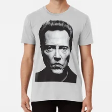 Camiseta Walken Cristóbal walken el cazador de ciervos celebridad famosa cultura pop vintage retro negro y blanco