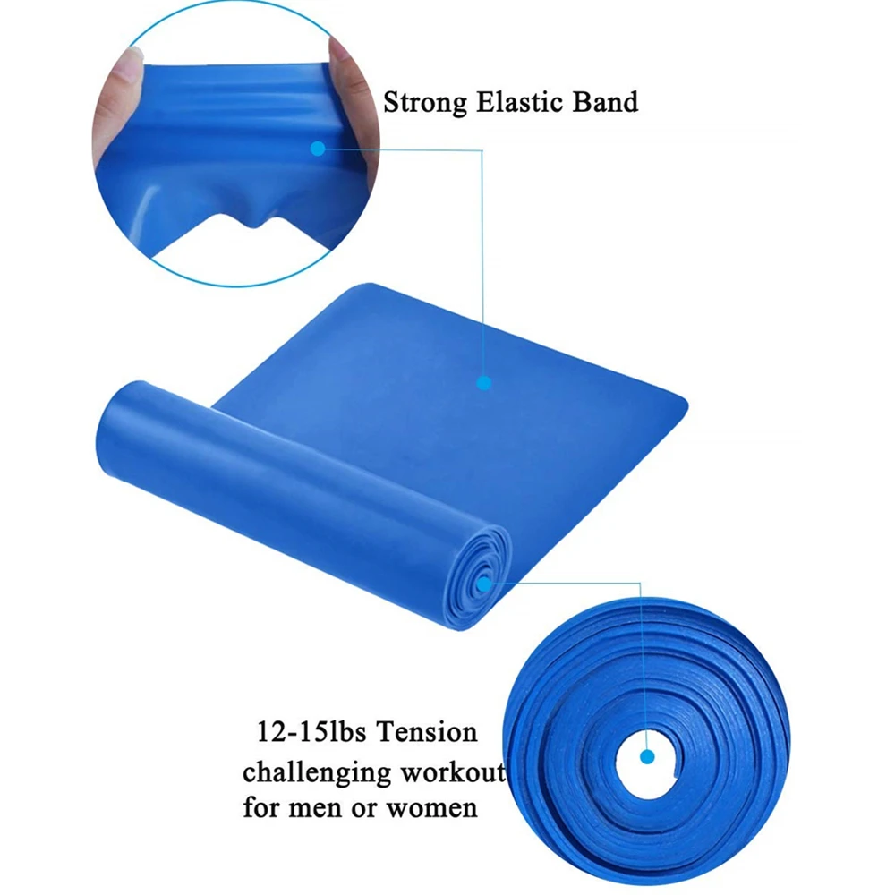 HANDISE Super Exercise Band 7 ft. Long Latex Free Resistance Bands