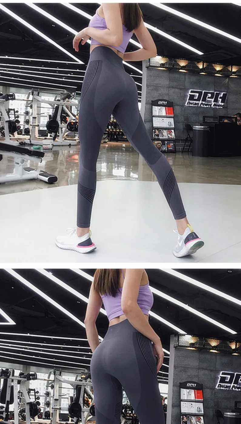 Fashion Push Up Leggings Women Workout Leggings Slim Leggings Polyester V-Waist Leggings Women Pencil Pants