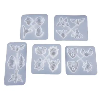 

Resin Crystal Epoxy Mold Devil's Eye Owl Semi-Three-dimensional Jewelry Mould 83XF