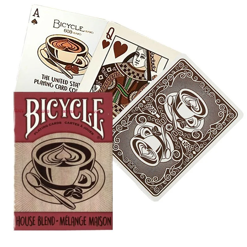 Bicycle House Blend Coffee Playing Cards Cafe Deck Poker Size Uspcc