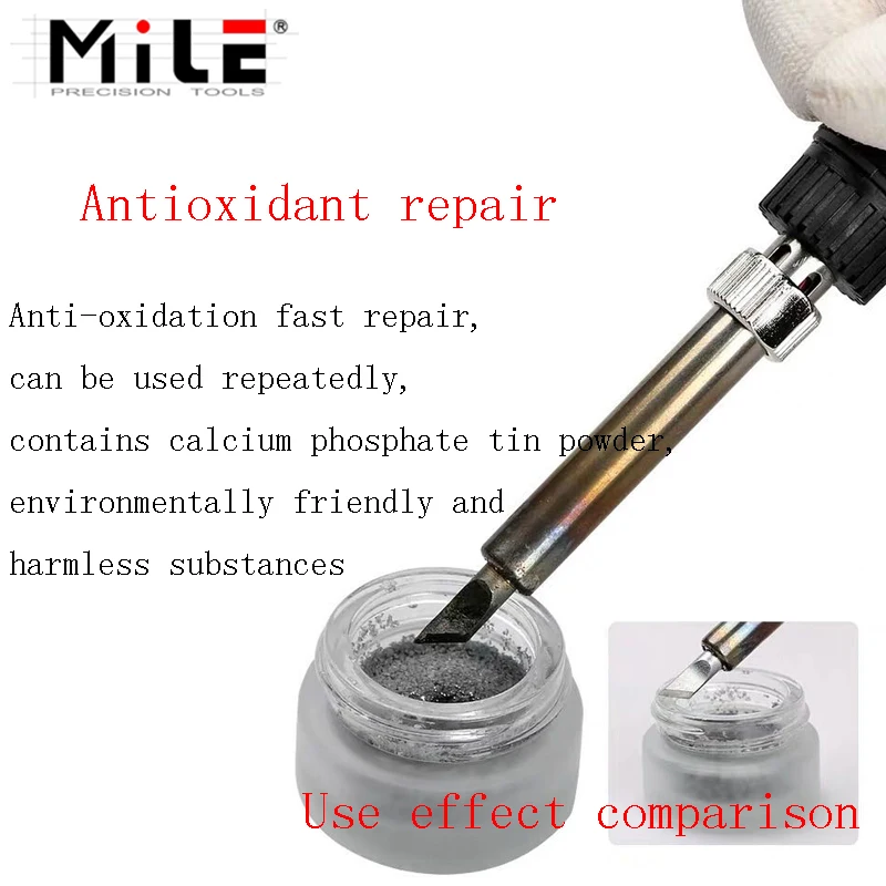 

MILE Soldering Tip Refresher Clean Paste for Oxide Solder Iron Tip Head Resurrection Cream Soldering Accessory