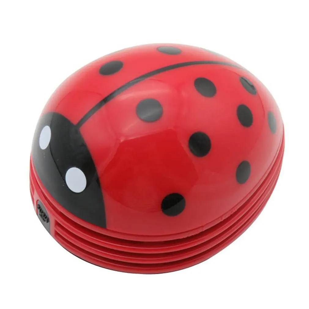 

Ladybug Shaped Portable Corner Desk Vacuum Cleaner Mini Cute Vacuum Cleaner Dust Sweeper for Home Office Table Clean