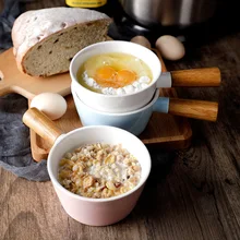 Кухонная посуда бытовая Керамика Посуда суп горшок электрическая керамическая плита электрическая нагревательная миска для завтрака ручной работы кухонные инструменты kitc