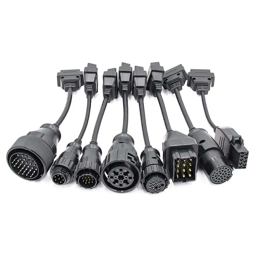 Кабели для грузовиков Pro OBD2 OBDII автомобильные кабельные тележки диагностический
