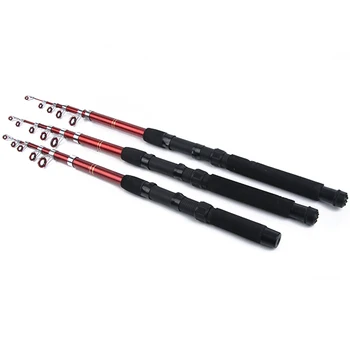 

Outdoor Fiberglass Sea Rod Portable Telescopic Fishing Rod Pole Fishing Tackle Tools Tenacious Fishing Pole Rod 2019 New