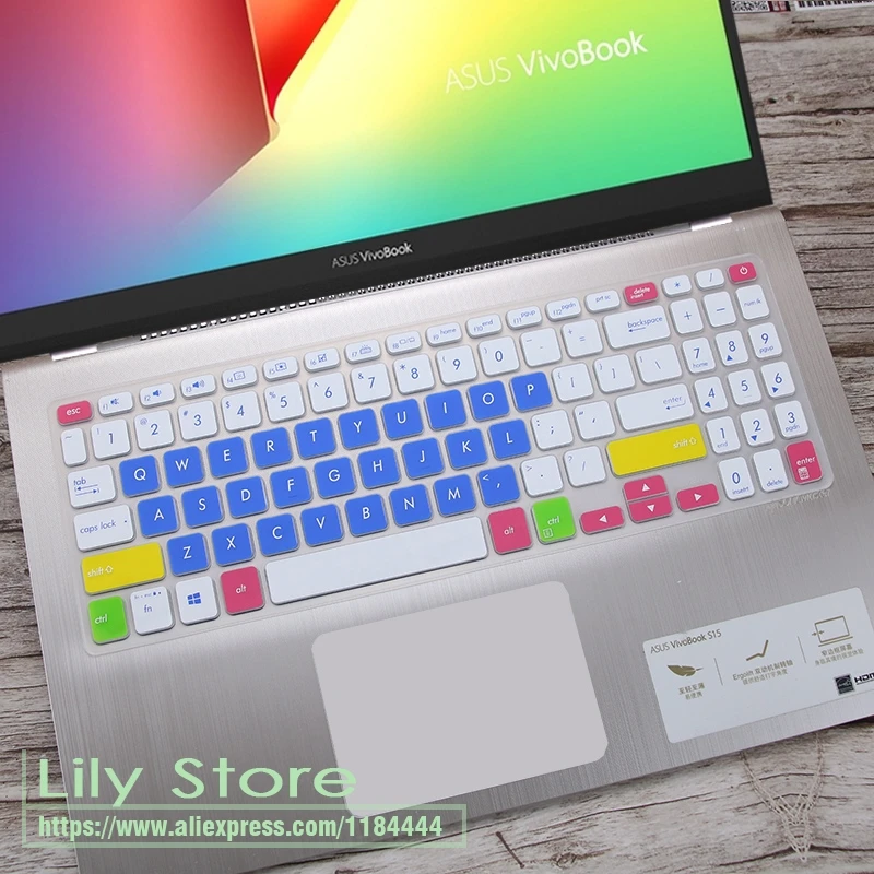 Для ASUS Vivobook 15 A512FB A512F A512FL A512 FL FB 15,6 дюймов силиконовый чехол для клавиатуры протектор кожи Чехлы
