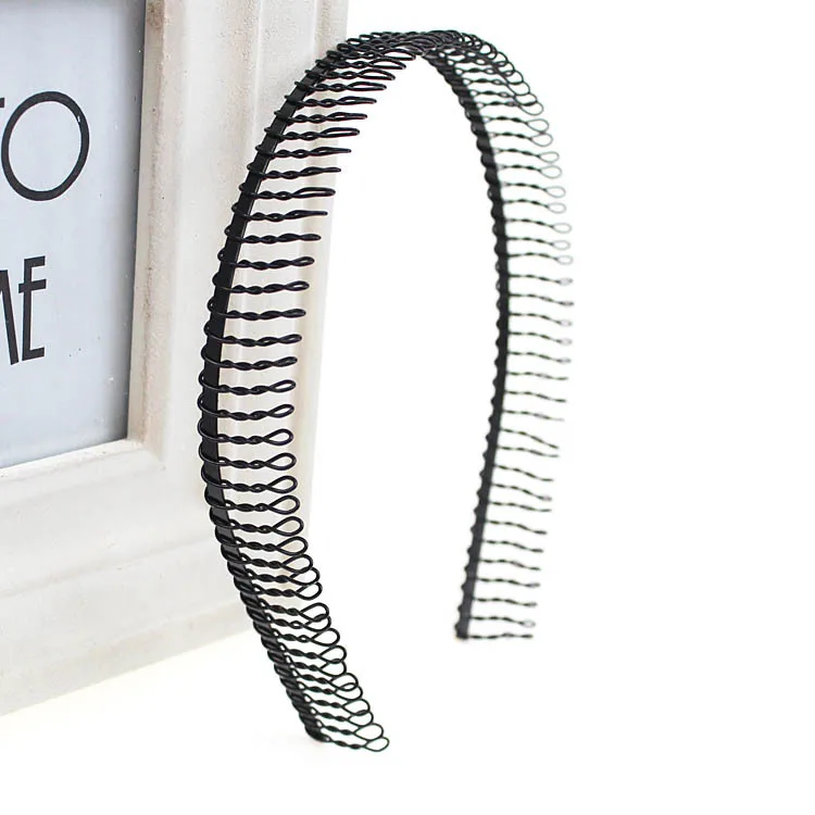 Received Chopped Hair Toothed Headband for Both Men And Women Hair Bands aged Women Whole Tooth Iron Hair Bands Headband 83 Too