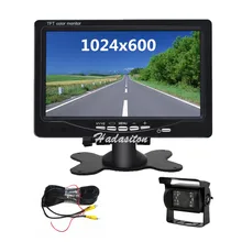 Универсальный 7 "HD экран автомобильный монитор 1024*600 монитор безопасности парковочная помощь, камера заднего вида опционально Универсальный 7 "HD экран автомобильный монитор 1024*600 монитор безопасности парковочная помощь, камера заднего вида опционально