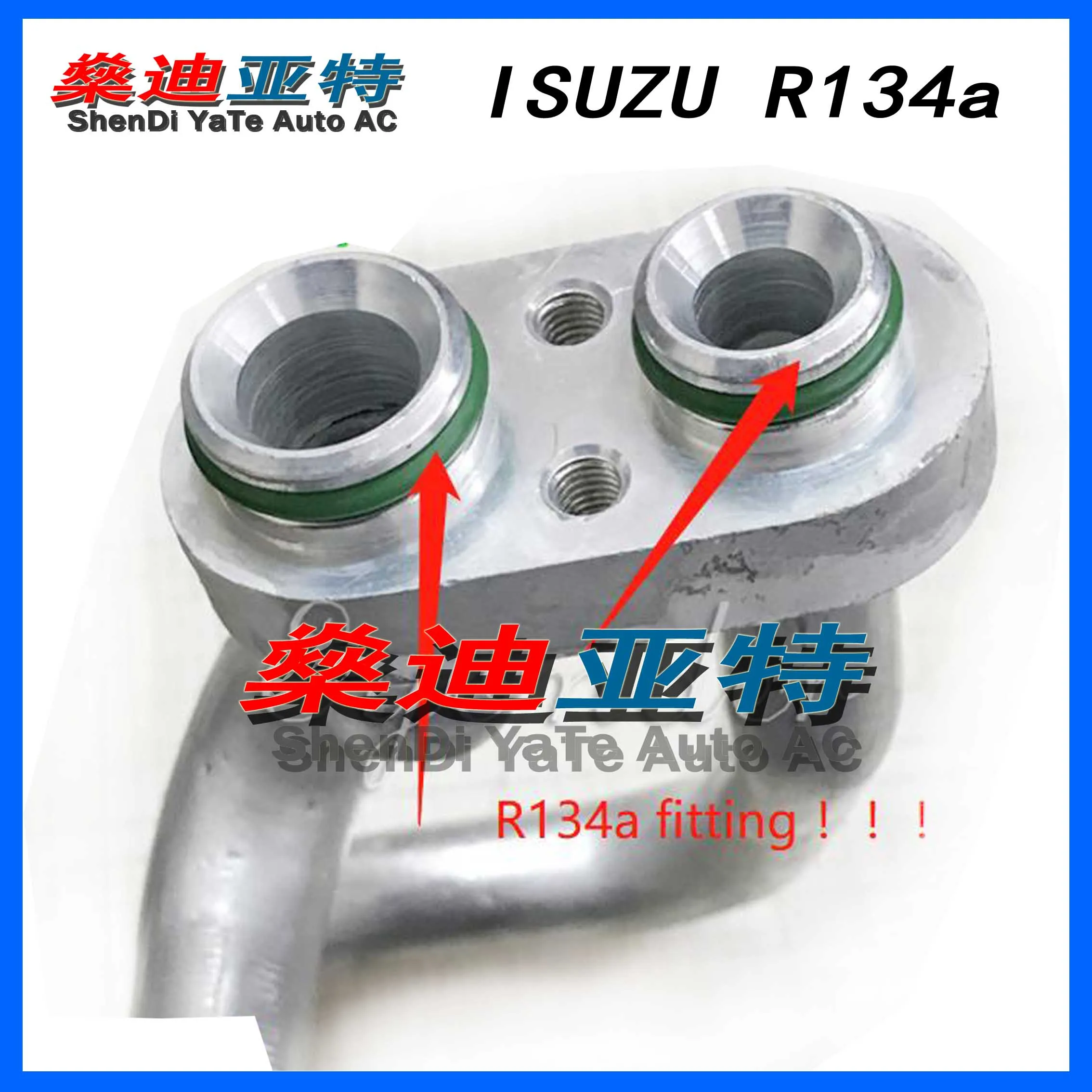 R134a interface Авто/Автомобильный кондиционер испаритель ядро для Isuzu d-max 2012- EV 940185PF R12/R134a - Цвет: R134a interface