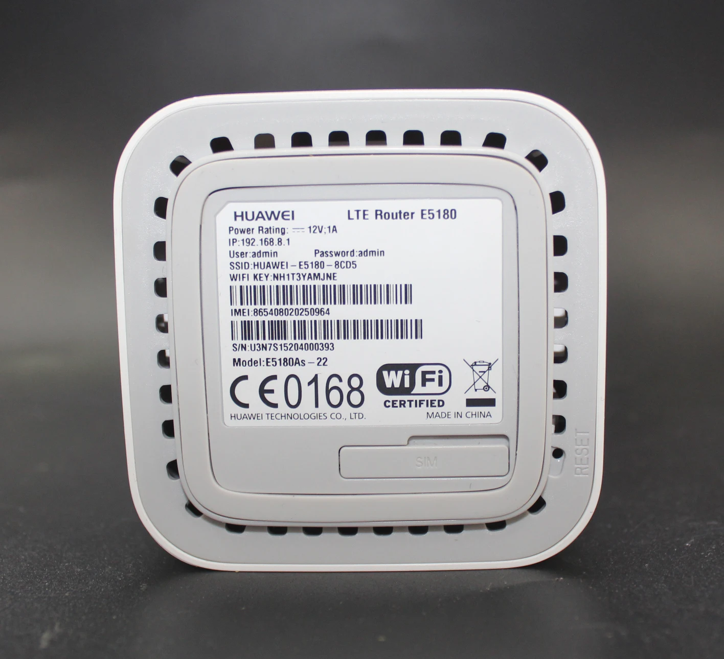 Разблокированный используемый huawei E5180 E5180s-22 4G LTE Cube WiFi точка доступа маршрутизатор домашний беспроводной роутер со слотом для sim-карты