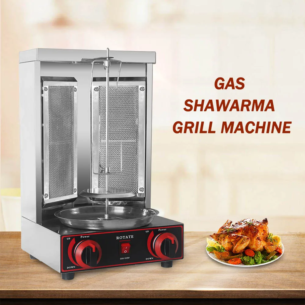 ITOP машина Shawarma газовые керамические инфракрасные горелки Донер кебаб