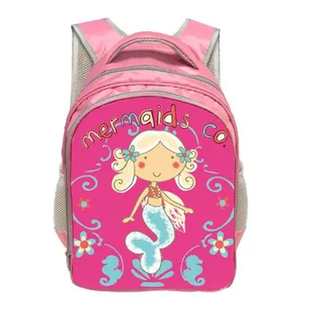 

2020 New The Little Mermaid Ariel Backpack Princess Kids School Bag Fairy Tale Schoolbag Book Bags for Teen Girls mochila Bolsa
