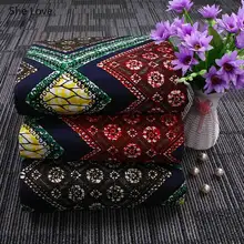 She Love 3 ярдов африканская настоящая восковая печатная ткань хлопок нигерийские восковые ткани для женщин Свадебное платье Сделай Сам изготовление