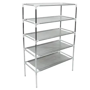 

5 Layers removable door shoe storage cabinet shelf DIY shoes storage