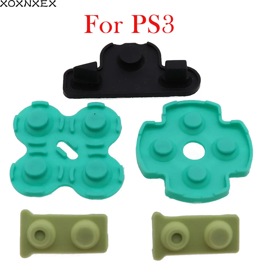 [5 Set/Lotto] Per Sony Ps3 Controller Ps3 Parte Di Riparazione Sostituzione Del Pad In Gomma Conduttiva In Silicone