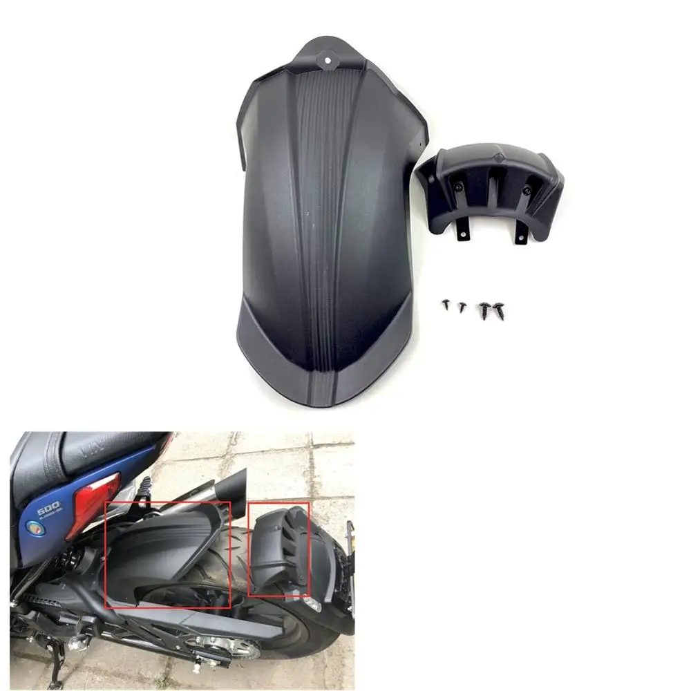 Брызговик для задних шин мотоцикла Benelli 502C комплект из 2 предметов| |