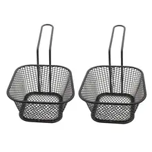 2 шт.) Мини-корзина из нержавеющей стали для картофеля фри, серебряная, черная медь, FDA, кухонный инструмент для приготовления пищи