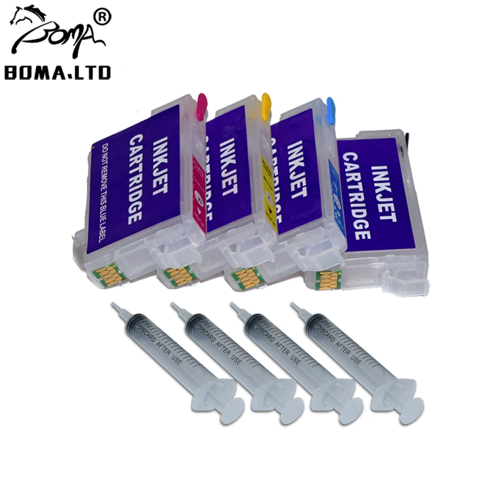 

BOMA.LTD 212XL T212 T212XL Expression Home XP-4100 XP-4105 Ink Cartridge Chip For Epson WorkFore WF-2850 WF-2830 Printer