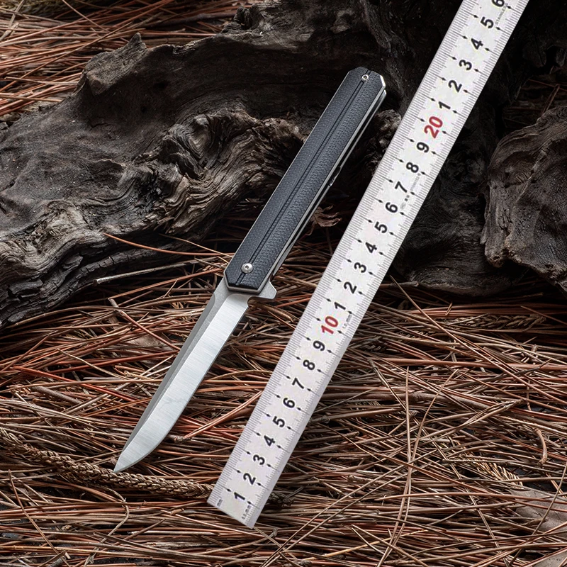 

Outdoor with stainless steel 8CR14 Blade G10 Handle Camping Survival Tactical Hunting Kitchen Folding Knife