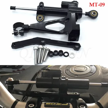 

Motorcycle Damper Steering Stabilize Safety Control Bracket Mount kitFor Yamaha MT 09 MT09 MT-09 FZ09 FZ-09 2013- 2016