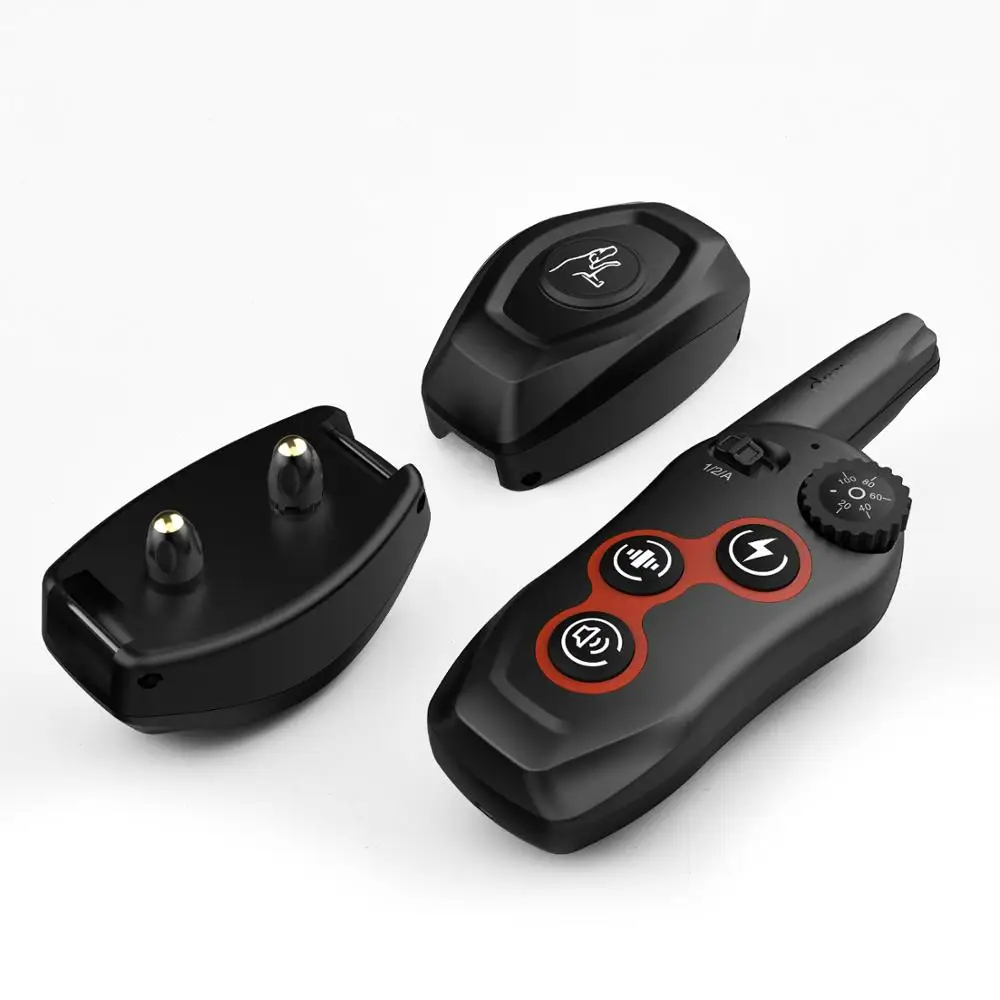 2 in 1 Dog Training Collar & Anti Bark Collar 600M Rechargeable Dog Electric Collar Waterproof Remote Dog Pet Product 2