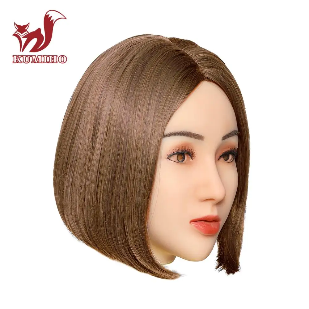 Силиконовая маска для трансвеститов KUMIHO Angela Style искусственная Реалистичная