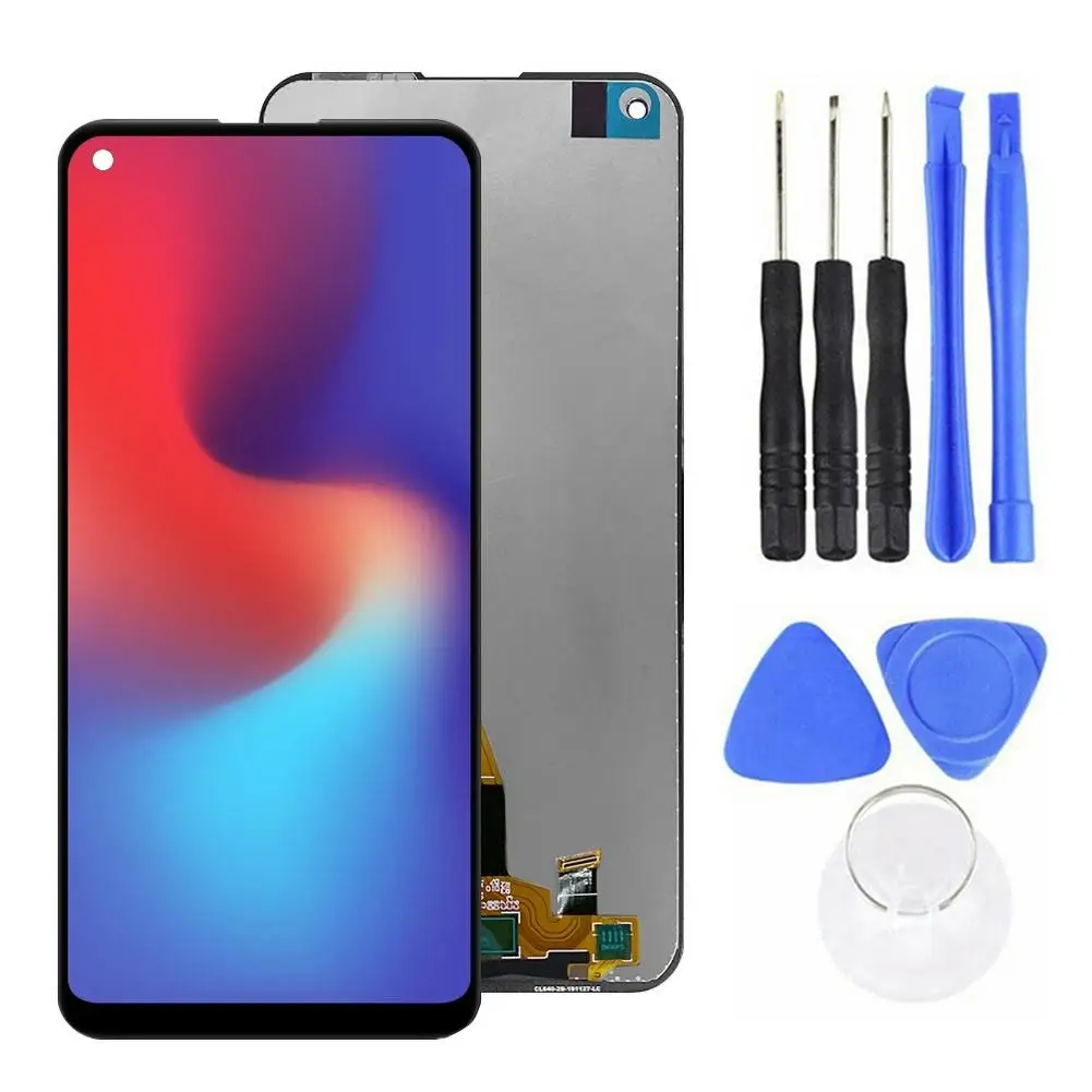 Дигитайзер сенсорного экрана AMOLED в сборе Запчасти для Samsung Galaxy A11/A115/A115F|Экраны