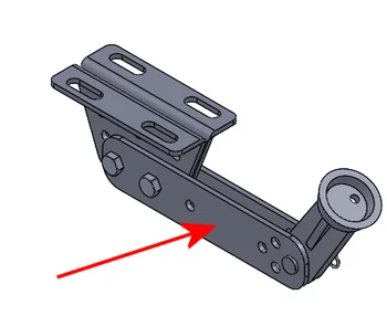 

swing gate opener bracket a pair outward opening use