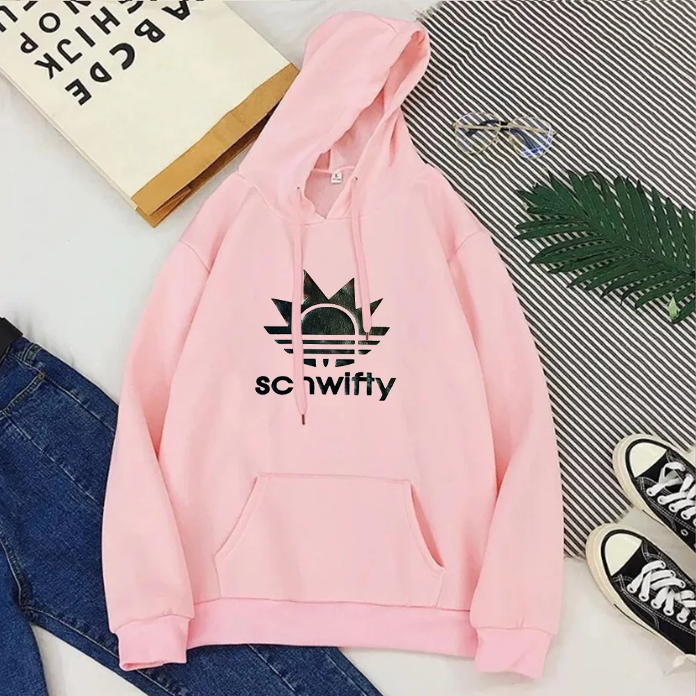 

Rick and Morty Hoodies Casual Fashion 2020 Girls Pink Woman Clothes Rick and Morty Sweatshirts Cartoon Pullovers