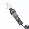 GJ8018LCD Hot Air Gun Handle Soldering Station Welding Heating Tools Temperature Adjustable Black Electronic Heater 4 BGA Nozzle 4