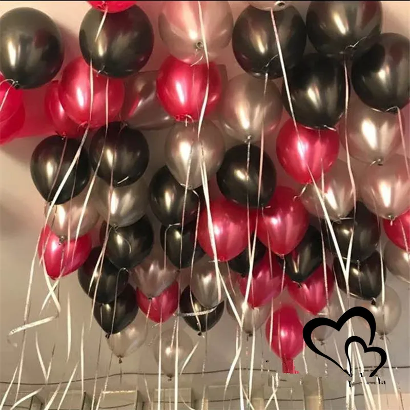10 шт. на день рождения воздушные шары 10 дюймов 1,5g латекса воздушный шар с гелием утолщение жемчужные вечерние шар вечерние бальные детские игрушки шарики для свадьбы