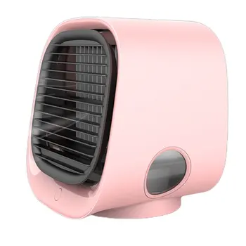 

Air Cooler Fan Mini Desktop Air Conditioner with Night Light Mini USB Water Cooling Fan Humidifier Purifier