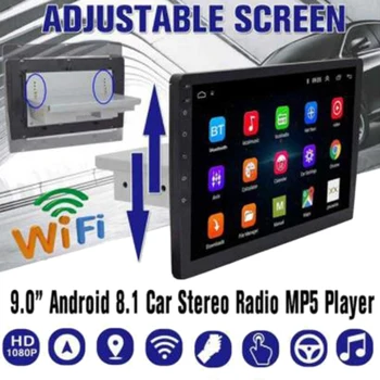 

9 Inch 1Din Android 8.1 Car 4-Core Stereo Radio GPS Navigation WIFI Bluetooth Audio Universal Multimedia Radio Player