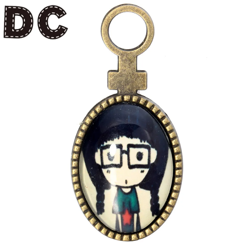 DC 10 шт./лот древний зеленый кулон для мальчиков/девочек с фото подходит 18x25 мм