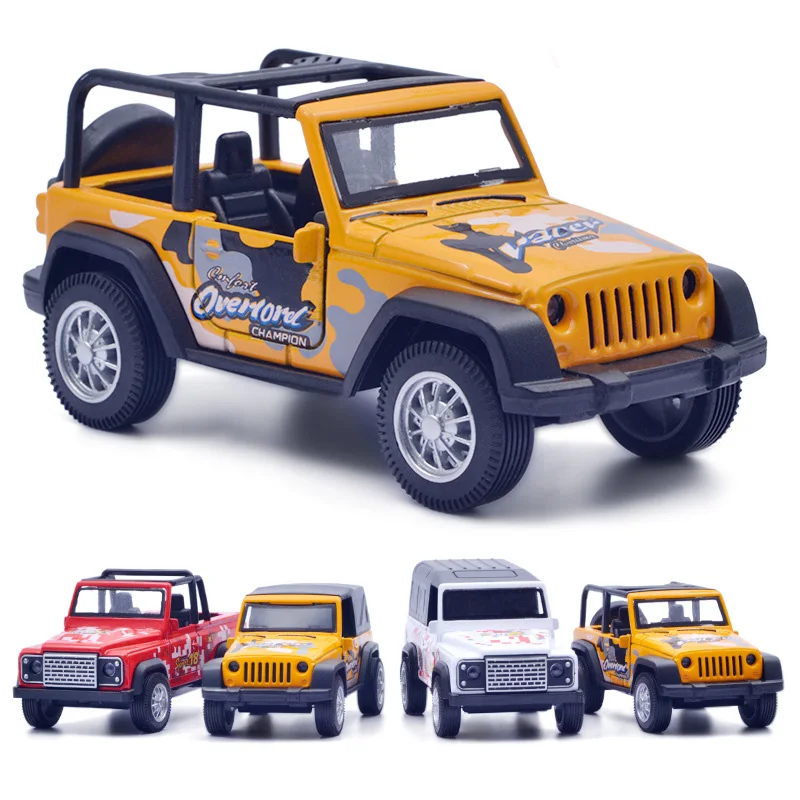 

1:36 Scale Pull Back Wheels Off-road Car Model Simulation Metal Alloy Diecast Vehicle Collection Gift Toy for Children Boy S1031