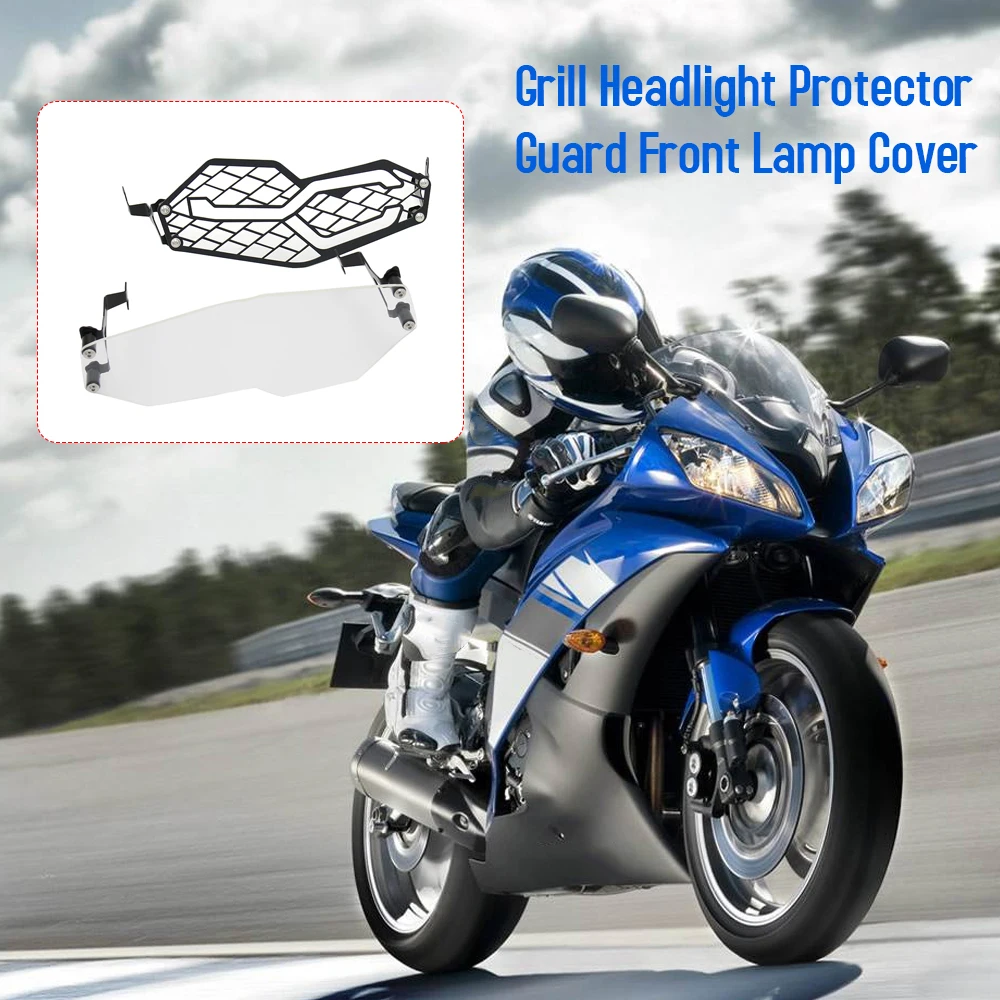 

Headlight Cover Acrylic Headlight Transparent Protector Guard Motorcycle Protector Cover Fit for BMW F850GS F750GS 2018-2019