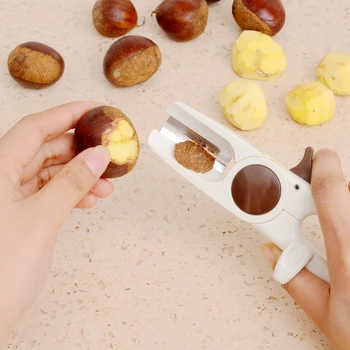 

Japan Imported High Quality Multifunctional Chestnut Opener Chestnut Peeling Tool Chestnut Clip Creative Kitchen Tool New