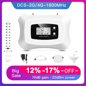 

Tele2 RU 2G 4G Cellular Signal Amplifier 1800MHz Mobile Signal Repeater Cell Phone Signal Booster MTS Beeline Vodafone RU area