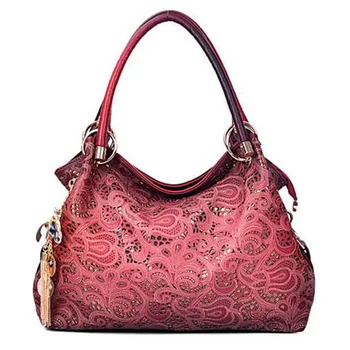 

2020 Womens Handbags Beautiful Women Crossbody Messenger Bag Fashion Printing Flowers Bag Sweet Women Bag Hollow Out Bag