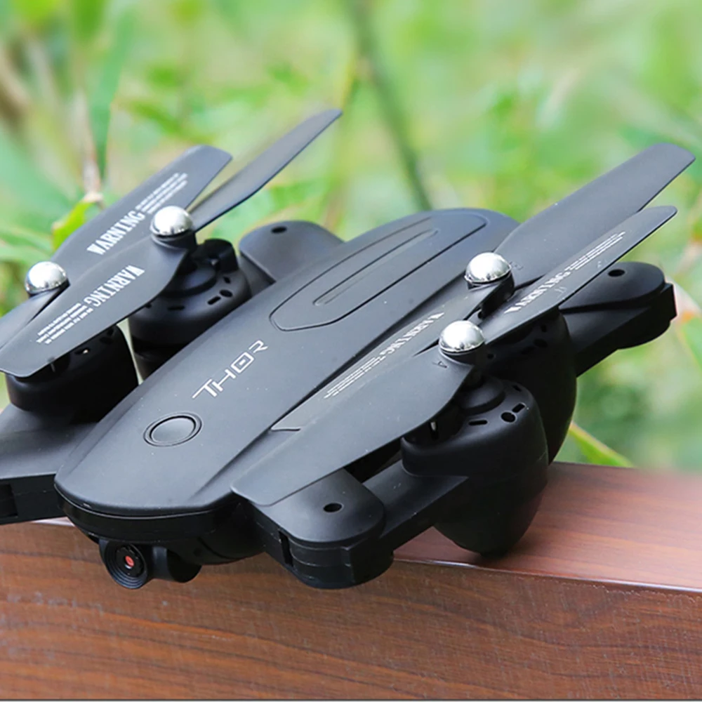 Складной Дрон с фиксированным потоком HD Аэрофотосъемка 1080p Wi Fi fpv Rc вертолет